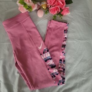 Nike Kids Pink Leggings